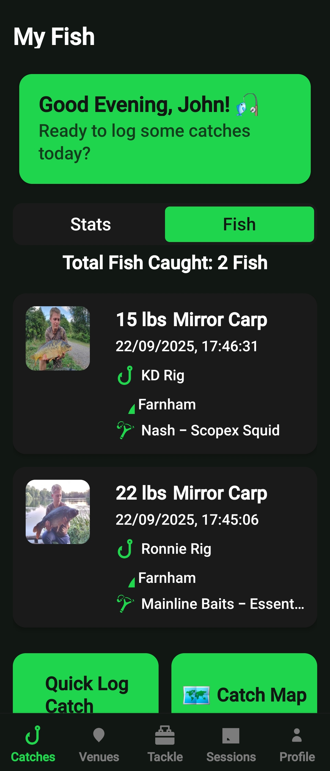 My Fish - Catch Logging