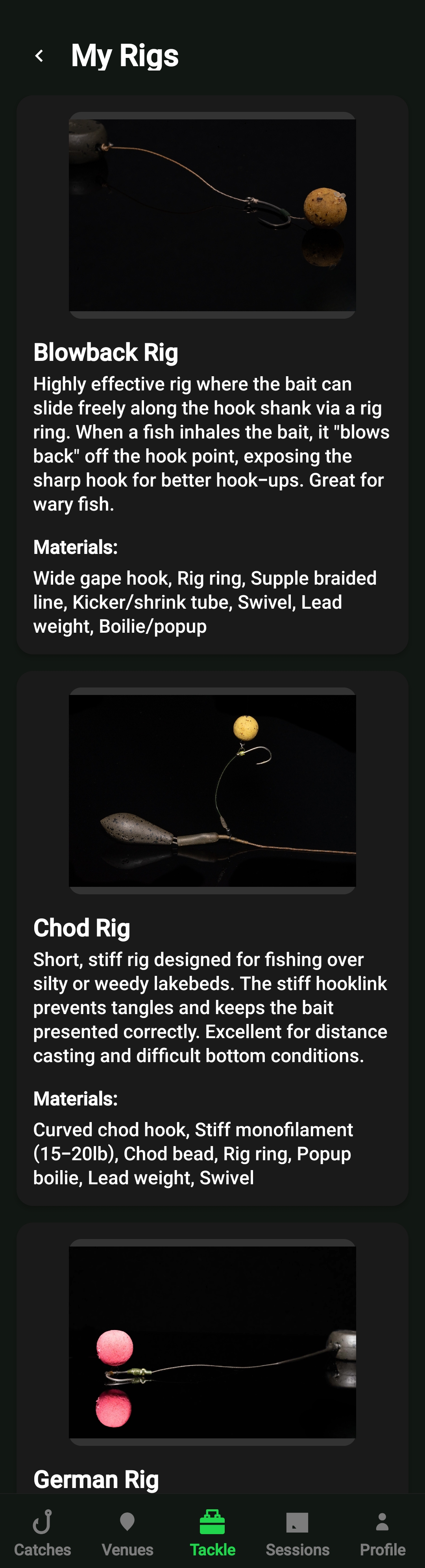 My Rigs - Rig Management